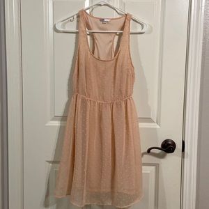 Peach Dress